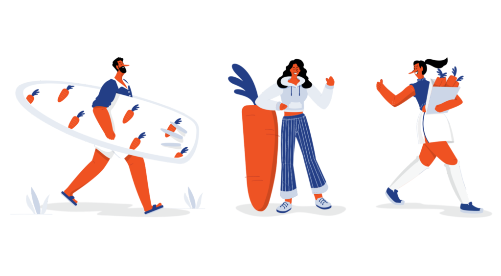 Bespoke character illustrations