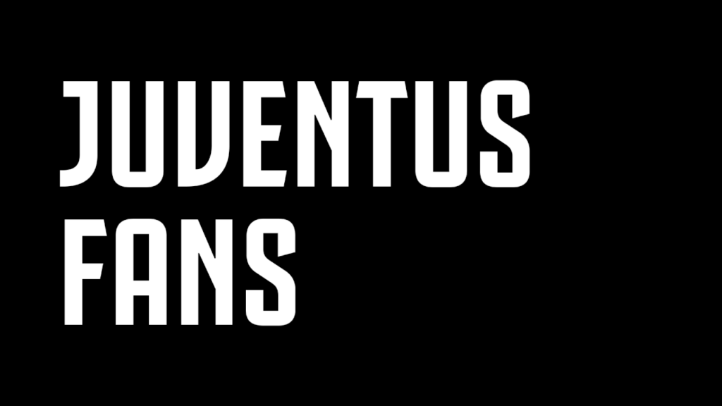 Interbrand Juventus Typographie 