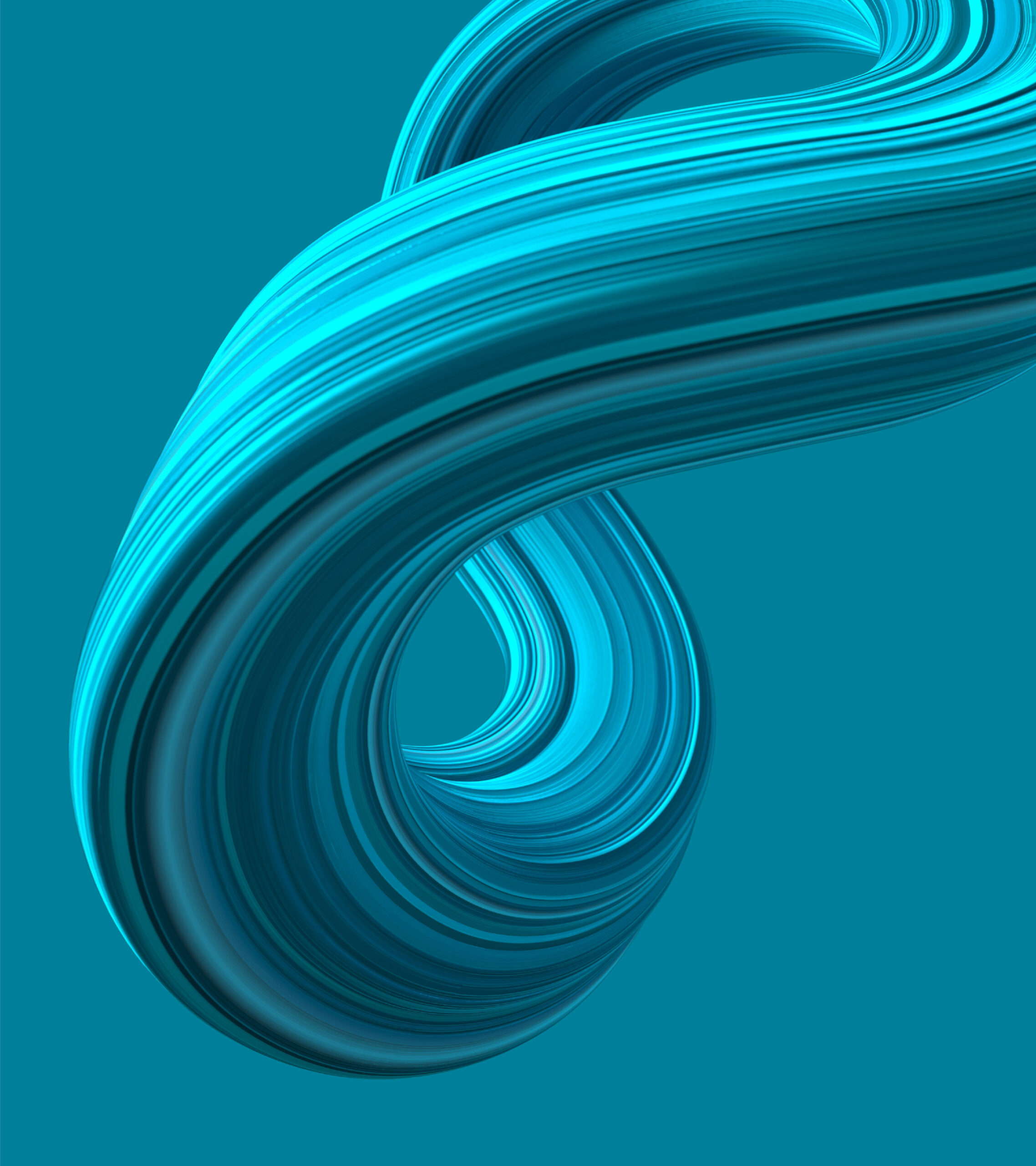 Forma tridimensional en forma de nudo
