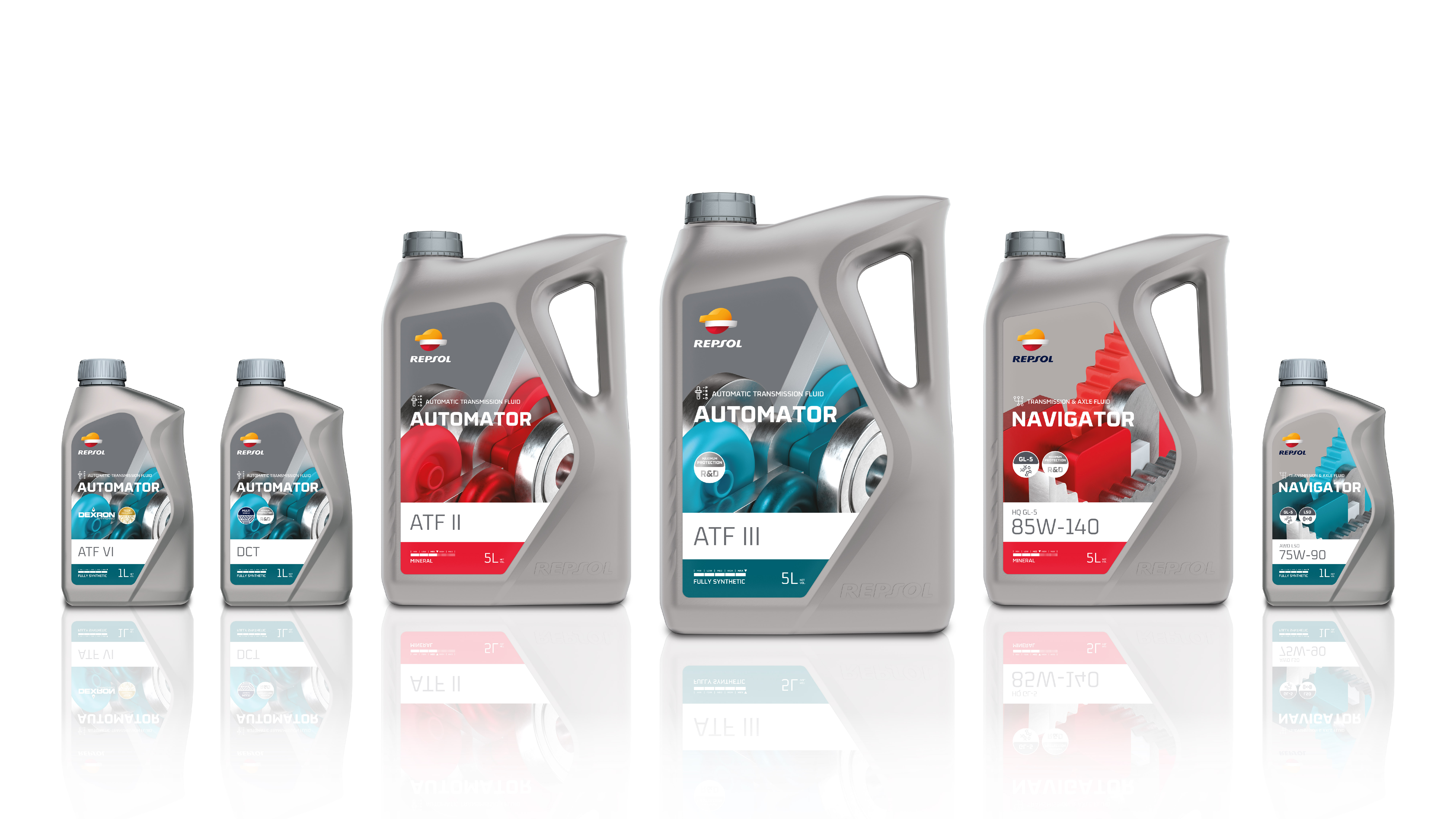 Envases de subcategoría industrial de Repsol