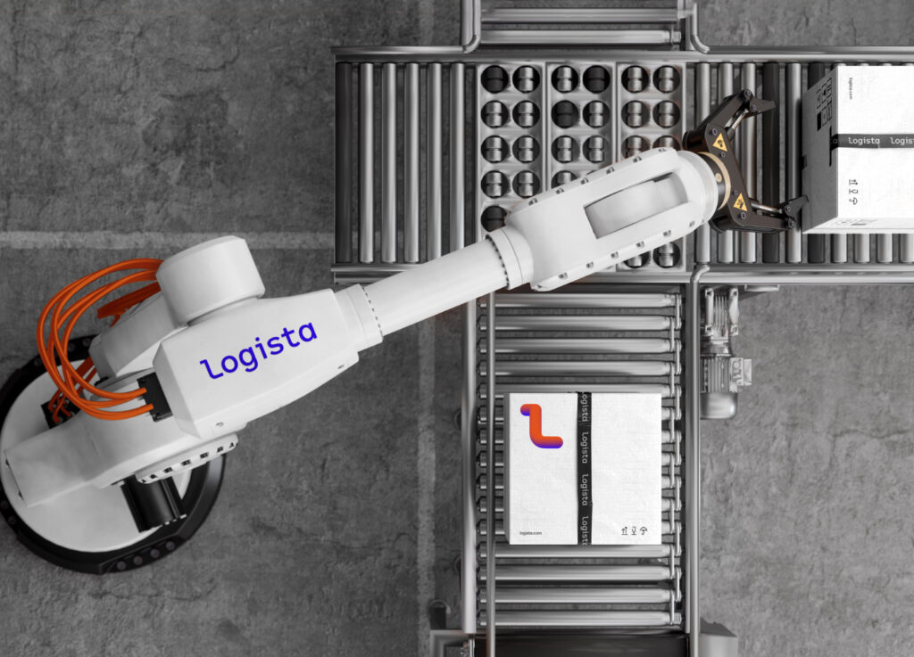 Robot en planta logística