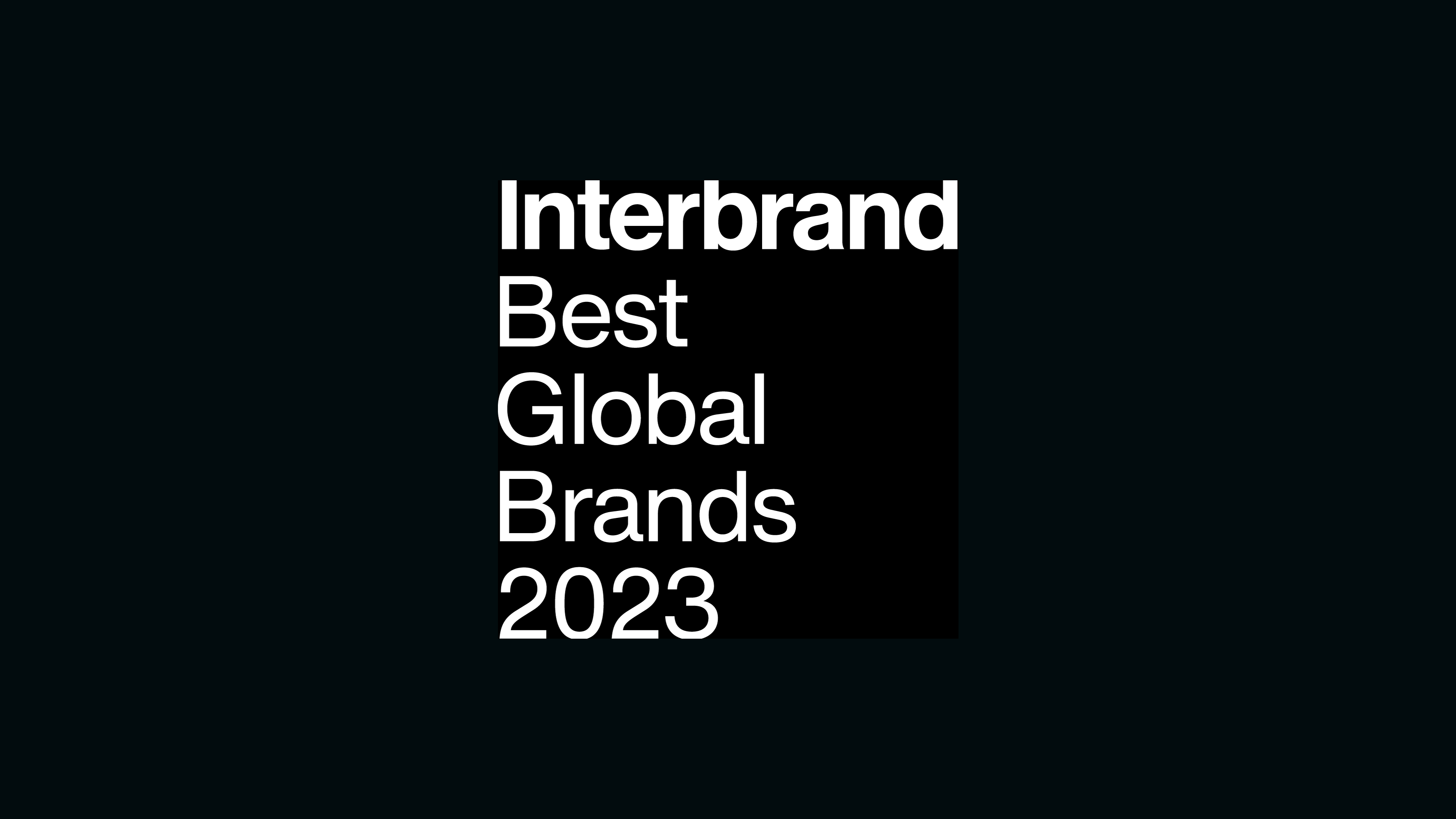 Best Global Brands 2024 Report Download Interbrand